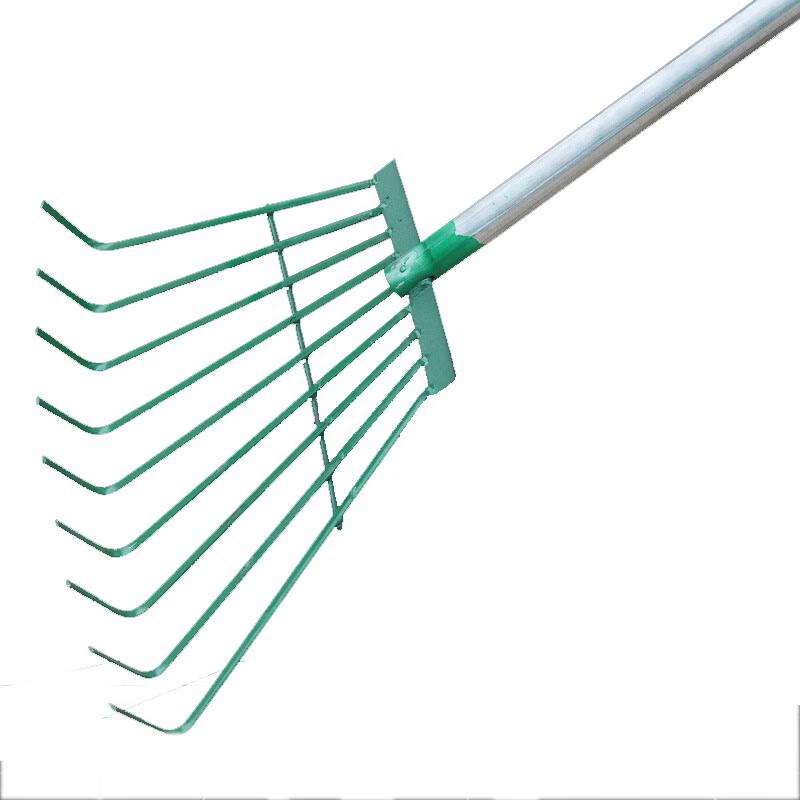 Garden Leaf Rake with Steel Handle