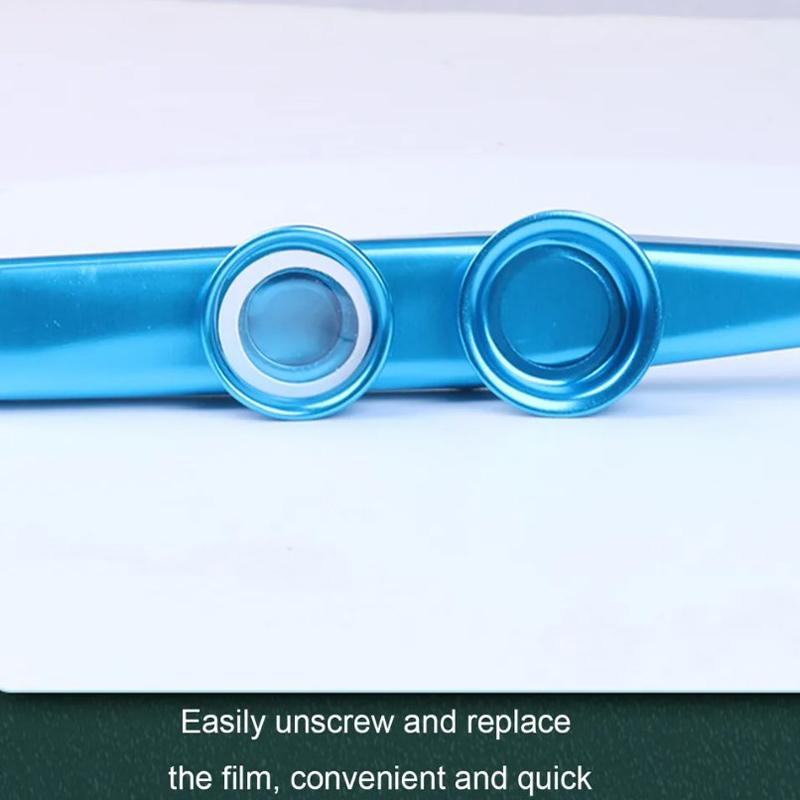 6Pcs/Set Metal Kazoo Instrument Mouth Flute Musical Party Musical Gift Flute Toy