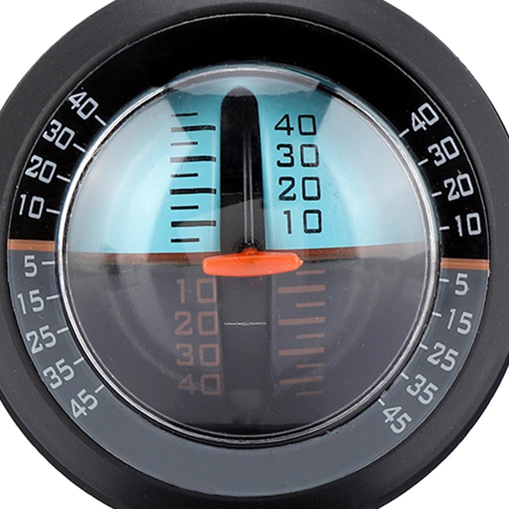 Auto-Nivelliergerät Auto Fahrzeug Neigungsmesser Neigungsanzeige Messgerät Wasserwaage Neigungsmesser Straßenverkehrssicherheitsinstrument Wasserwaage Neigungsmesser