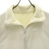 Nike Swoosh Logo Reversible Jacket S White Bore Men's Used