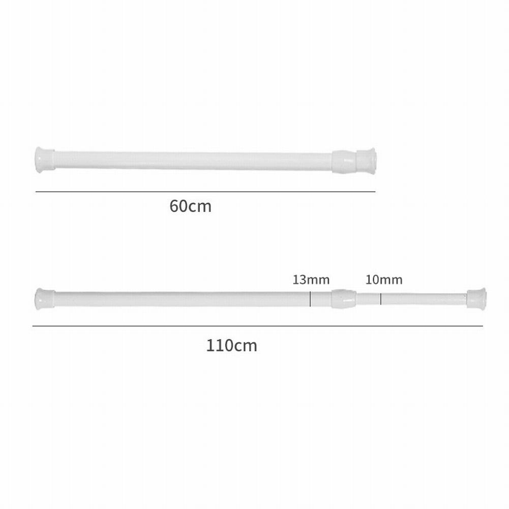 Spring Loaded Voile Tension Curtain Rail Easy and Tool Installation