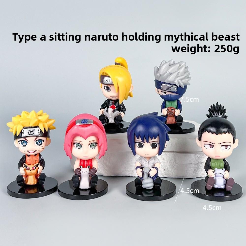 נארוטו סאסקה קקאשי איטאצ'י דמות אנימה דגם פסלון קישוט לאספני אנימה ולמתנות