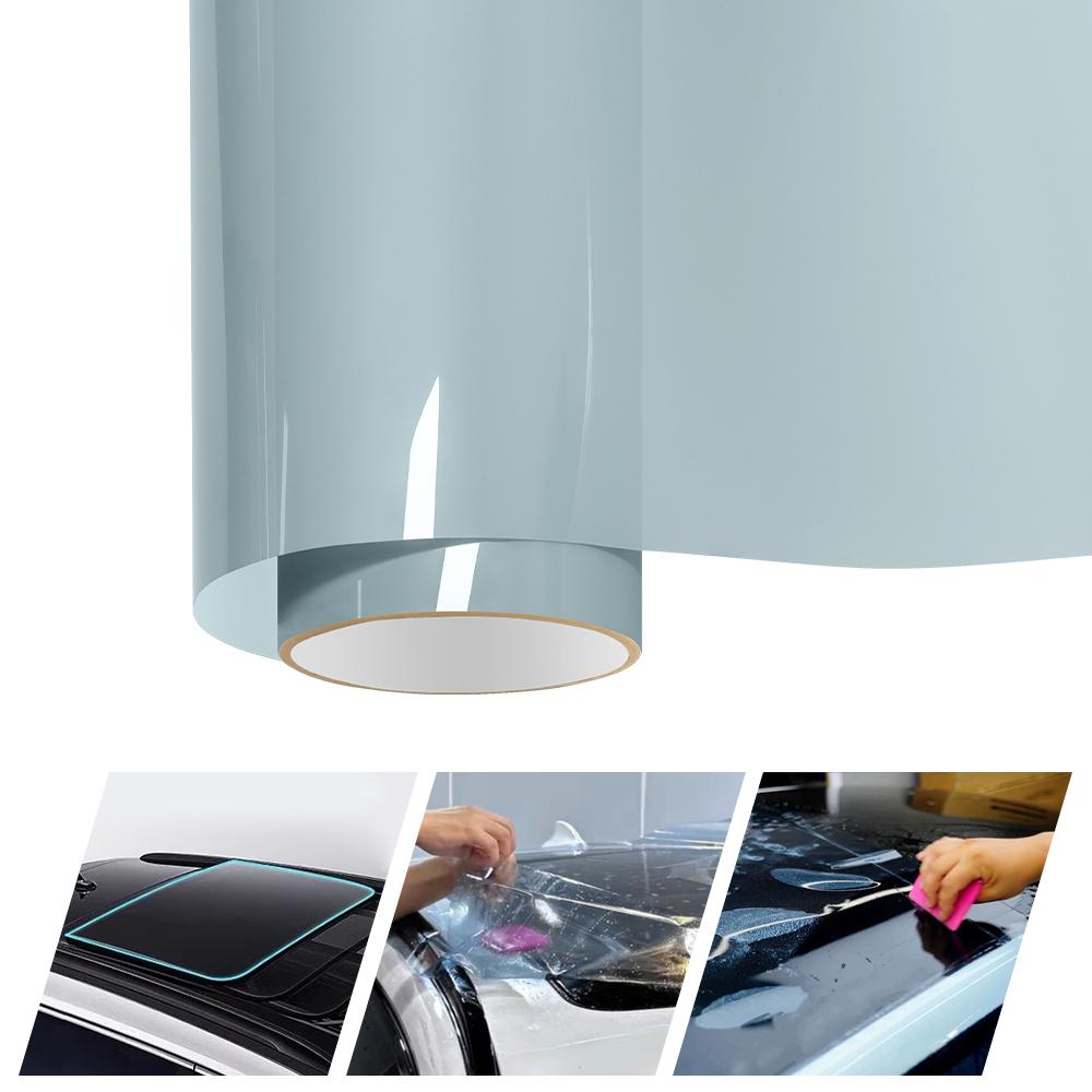 7.5mil TPH PPF Car Sunroof Insulation Film Anti-Heat Anti-UV Scratch Resistant Auto Skylight Protective Film Car Decoration Film