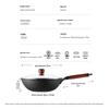 COOKER KING 30cm Traditional Cast Iron Wok