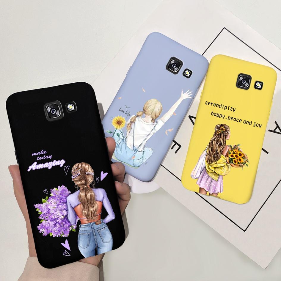 A5 2016 Case For Samsung Galaxy A5 2017 Cover A520 SM-A520F Popular Flower Shockproof Bumper For Samsung A5 2016 A510 Soft Funda