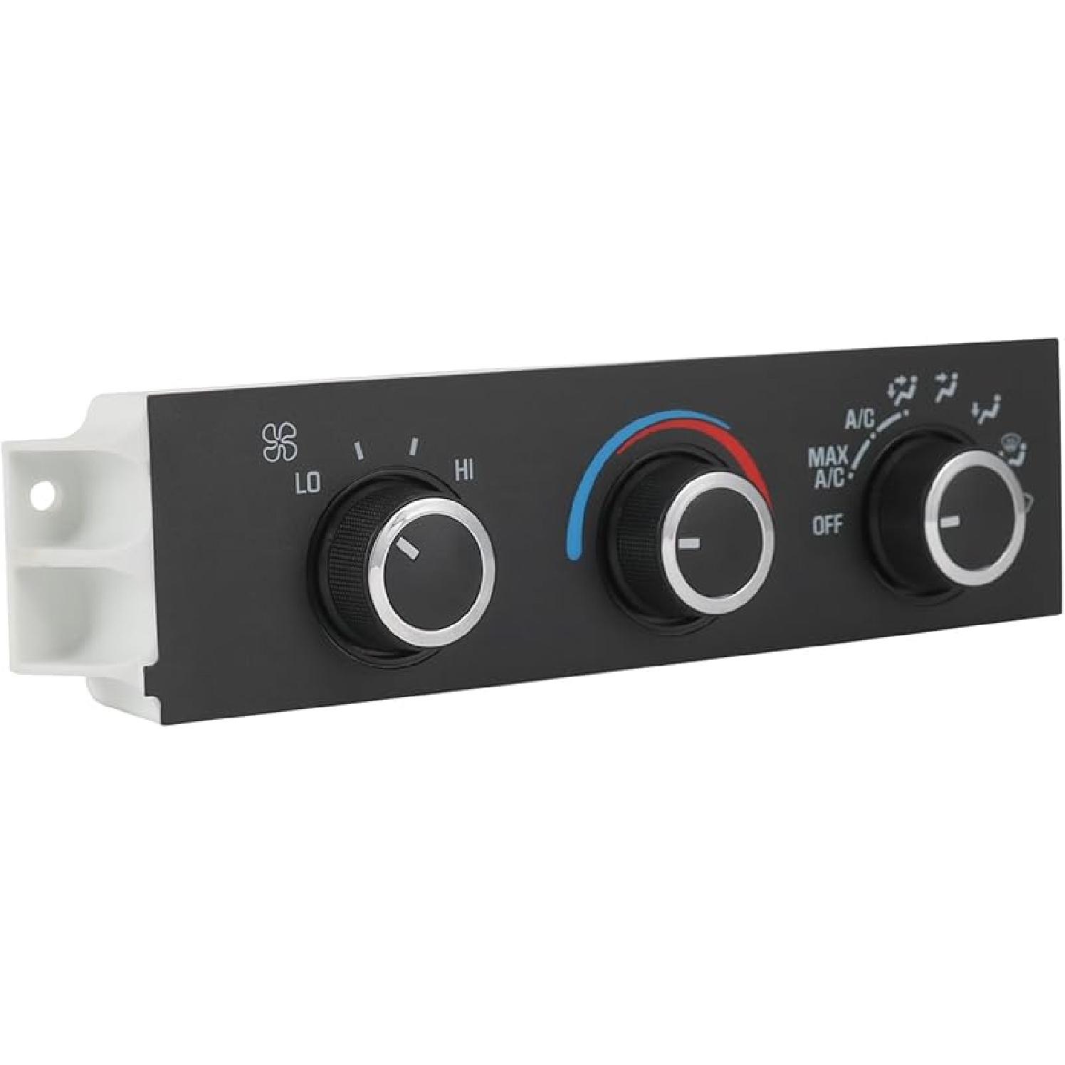 Front A/C Heater Climate Control Module Compatible With 1996-2014 Chevrolet Express 1500 GMC Savana 1500 1996- Chevrolet Express 2500 3500 GMC Savana 599-217