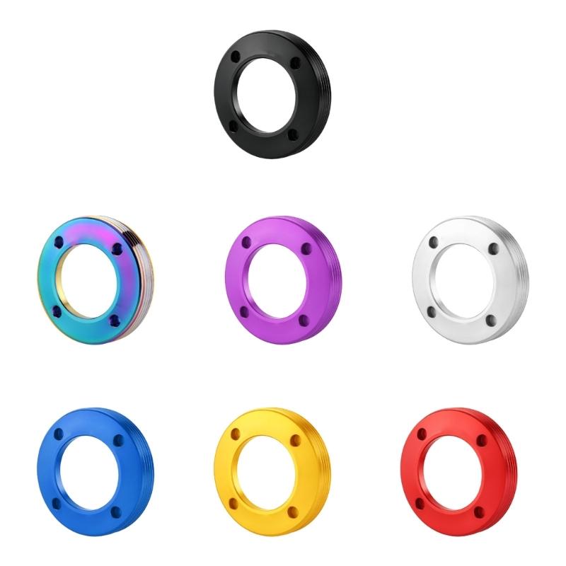 High Performances Aluminum Alloys Bikes Crank Side Cover Fit Standard Crank Groupset Tool Frees Installation M30x6.5MM