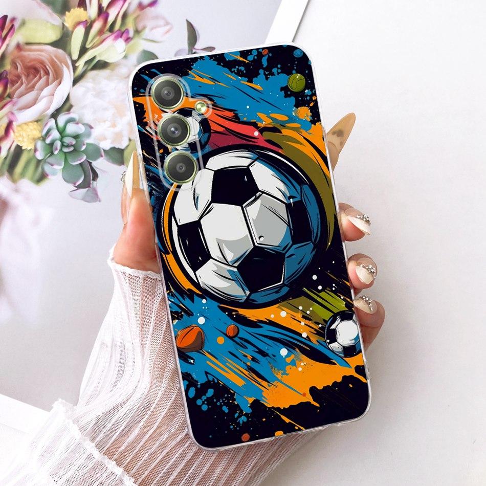 Für Samsung Galaxy A54 Coole Drachen-Tiger-Muster Handyhülle Für Samsung A54 5G SM-A546B Weiche Silikon-TPU-Hüllen