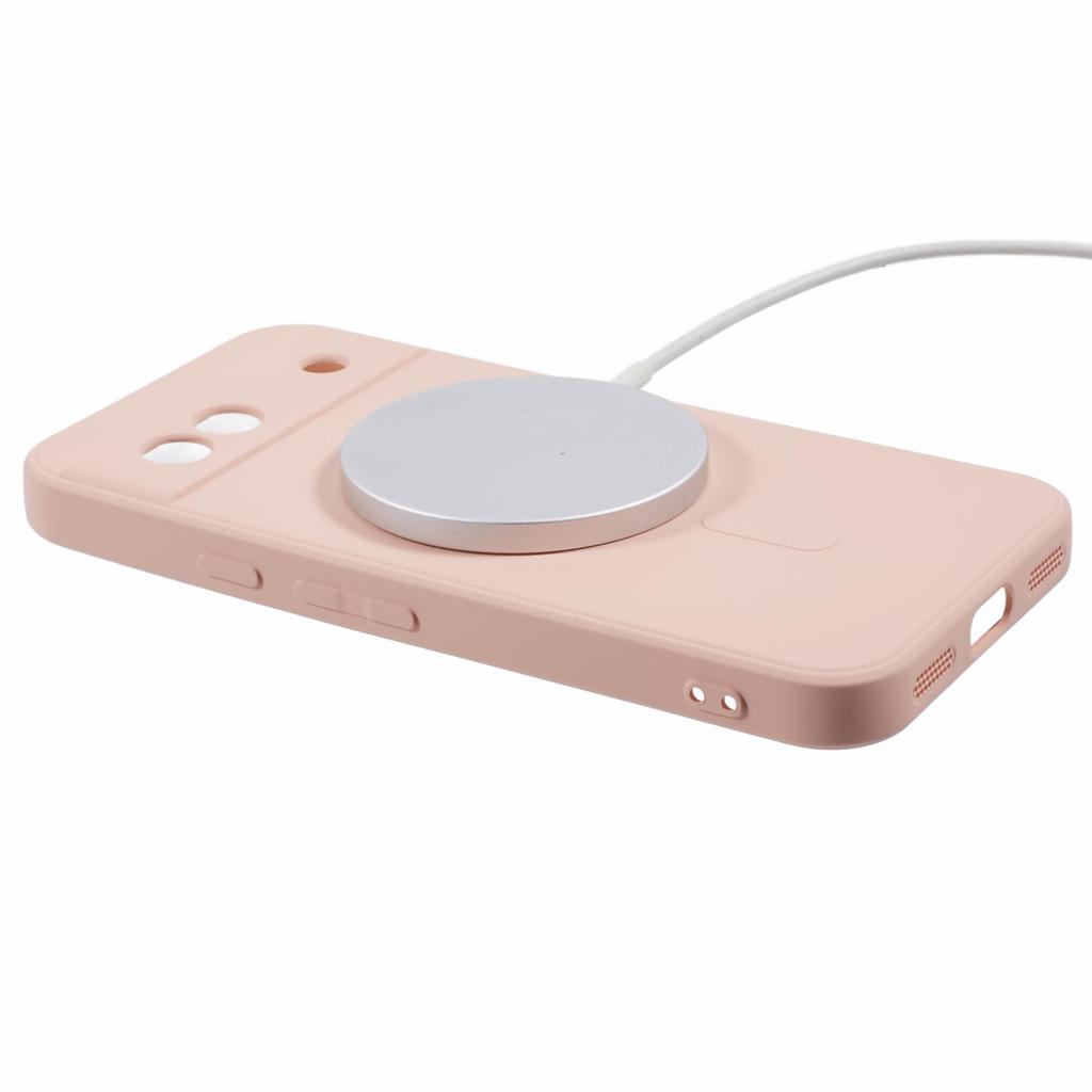 For Google Pixel 8a Case Shockproof TPU Phone Cover Compatible with MagSafe