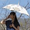 Parasol for Both Sunny and Rainy for Long Actress Organza UV Complete Heat Hideki Artist Lotus Gift [Chinoiserie Modern] Days, Women, Parasol,