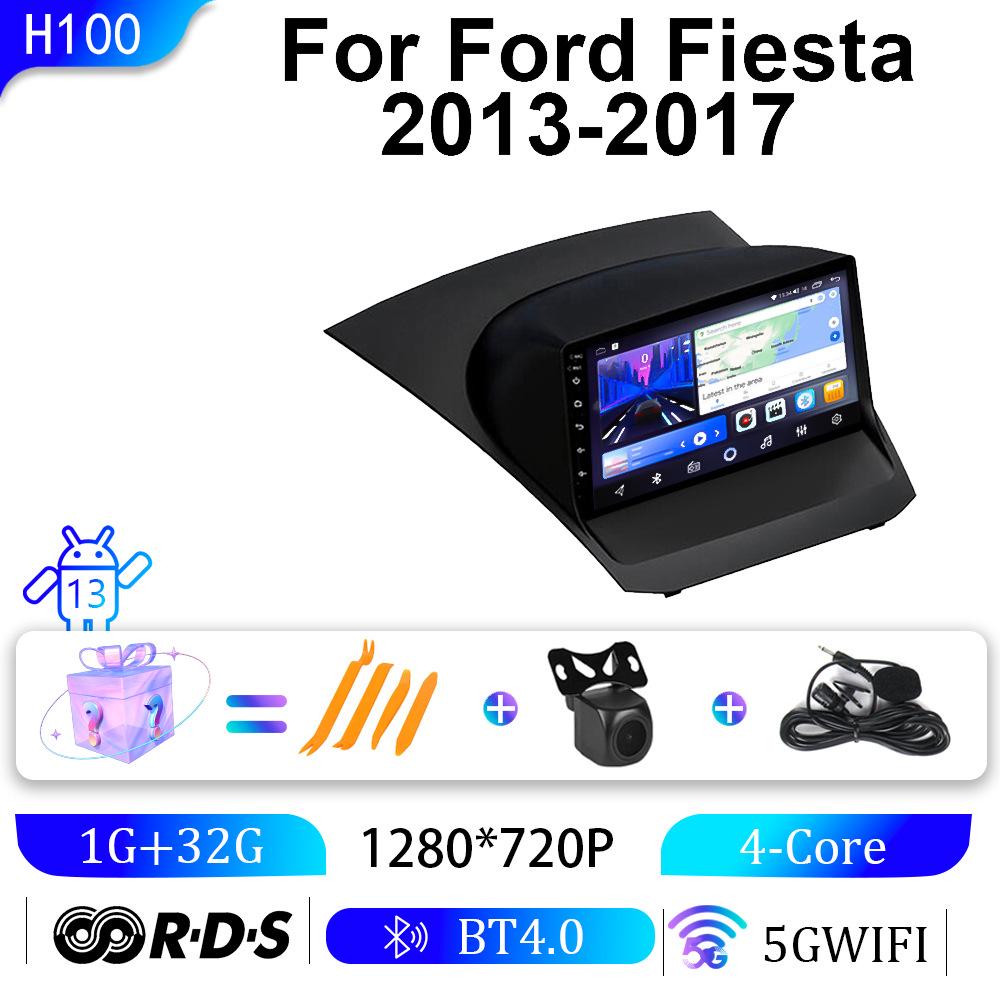 

Ford Fiesta 13-17 Android GPS-навигатор с большим экраном 9 inch/10 inch