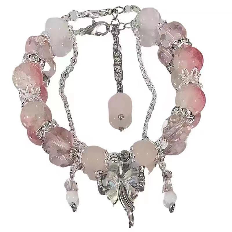 opal star butterfly bracelet women s ins niche design gray moonlight bracelet versatile temperament trendy gift