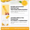 [vitamin village] Delicious Mega C High Dose Vitamin C 2000, Vitamin D 3000, 60 sachets