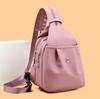 Dvojitá taška přes rameno - Jednoduchá, bezpečná, módní crossbody taška na cestování, design s jedním ramenním popruhem