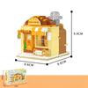Street View Building Blocks Creative Paradise Children's Educational Assembly Cute Toy Store Handmade Diy Model Ornaments Gifts