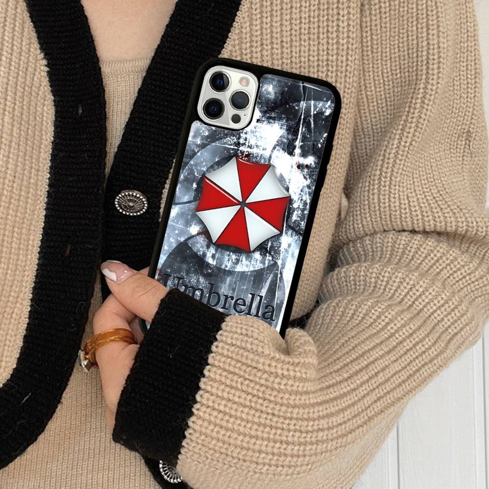 R-Resident Evil Games Phone Case For Iphone 11 12 13 14 15 Pro Max 17 16 Plus Hard PC+TPU Back Cover