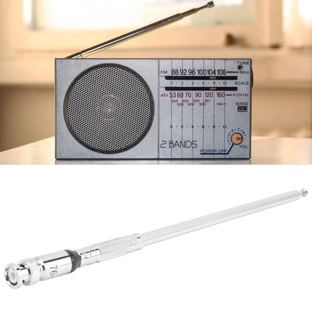 FM Radio Transmitter  Aluminum Alloy BNC Radio  76‑108MHz 