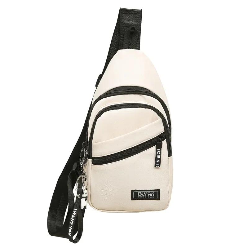 

Однотонная сумка через плечо на молнии из оксфордского продукта, горячая распродажа, нейтральная мода, повседневная, мягкая, простая, популярная сумка на талию