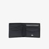 Lacoste Official Ossian Grained Leather Bifold Wallet NH5053OI00000