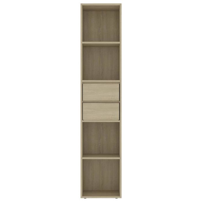 VidaXL Bibliothèque Chêne sonoma 36x30x171 cm Bois d'ingénierie 802870