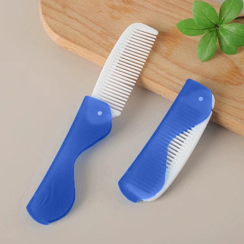 Hygiene Oral Portable Disposable Camping Tooth Brush Folding Toothbrush And Comb Travel Kit
