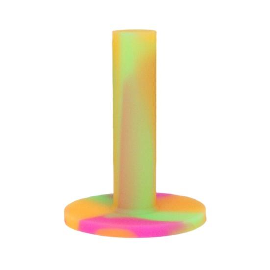 54/65/70MM Buntes Gummi-Golf-Tee T-Form Driving Range Indoor Outdoor Golf-Übungsballhalter Golf-Trainingshilfe Golf-Zubehör Golfer-Geschenke