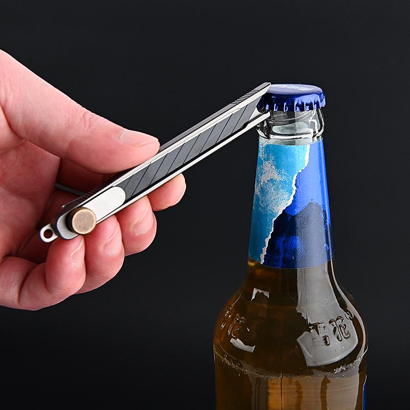 Titanium Alloy Utility Knife - Sharp Carving & Wallpaper Cutter for Office Supplies