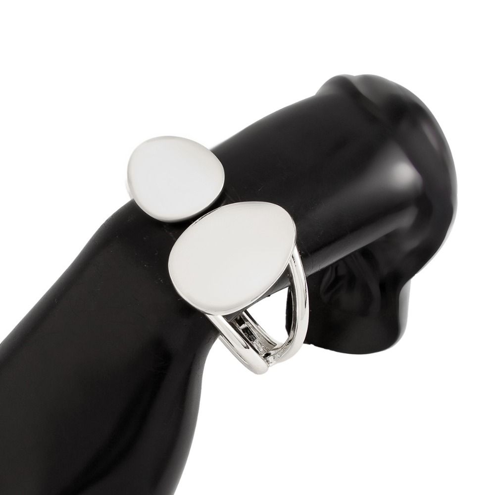 Asymmetric Teardrop Spring Bracelet Punk Style Open Bracelet Fashion Irregular Bracelet Woman