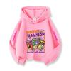 Kpop Halloween Kids Hooded Sweatshirt Christmas Casual Wear Korean Style Cozy Top For Children Girls Boys Holiday Gift