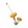 Adorable Mushroom Shape Cartoon Phone Charm Keychain Pendant Fashion Phone Pendant for Students Youthful Women Present
