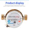 High Precision Measurement Mechanical Cold Water Meter Smart Water Meter Digital Display Mechanical Design Rotary Wing