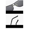 New Men'S Sunglasses Men Photochromic Metal Sun Glasses Driving Fishing Outdoors Day Night Eyewear Uv400