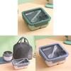 Nordic Style Microwave Safe Bento Box For Students And Office Use