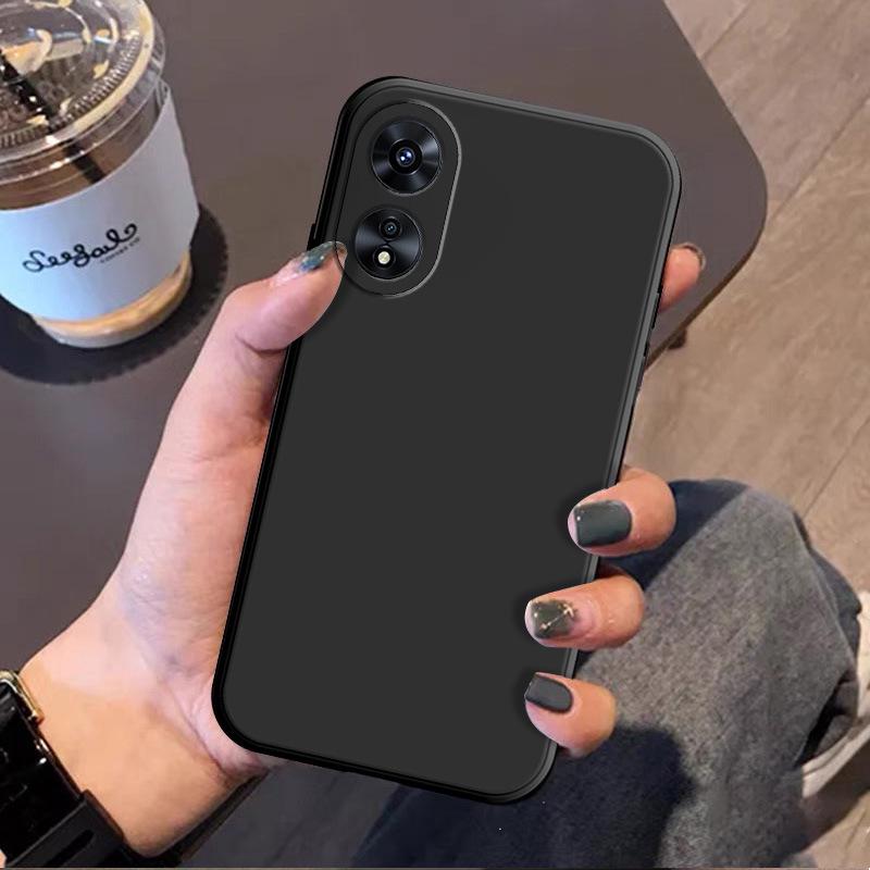 Oppo A96 Liquid Silicone Protective Case - V25 All-Inclusive Design, A36 Simple Pure Color, A93 Men's Cover.