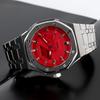 Casio Unisex 44mm Red Watch GA-2100-4A(Watch1--)