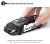Boxed 1:36 Alloy American Mustang Rambo Police Car Toy Model for Kids
