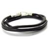 Les Trésors De Lily [J6932] - Black 'Peaceful' Mixed Bracelet (2 Rounds)