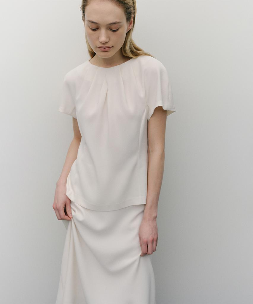 Ia Velin Blouse (Ivory)