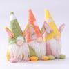 Cute Easter Faceless Gnome Rabbit Doll Spring Bunny Party Decor Standing Pose Dwarf Dolls Room Desktop Ornaments Holiday Gifts