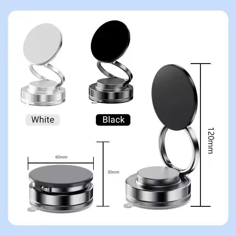 Xiaomi Car Phone Magnetic Stand Mechanical Vacuum Suction Cup Rotate 360° Magnetic Adsorption Bracket Navigation Universal Holder