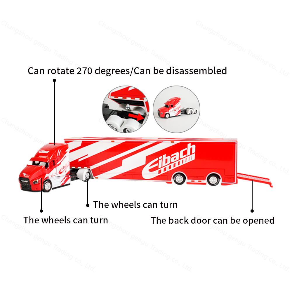 Maisto 1:64 Mack Anthem Trailer Haulers Container Static Die Cast Vehicles Collectible Hobbies  Model Car Toys