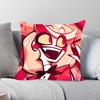 1pc Hazbin Pillow Case Square Bedroom Sofa Leisure Comfort Cushion Car Living Room Home Decoration
