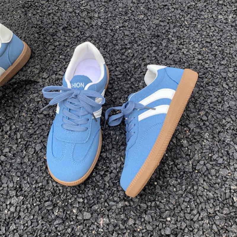 Fashion Women's Vulcanized Shoes 2025 New Women's Sneakers Fashion Casual Walking Shoes Tennis Training Shoes for Women Anti-slip Flats