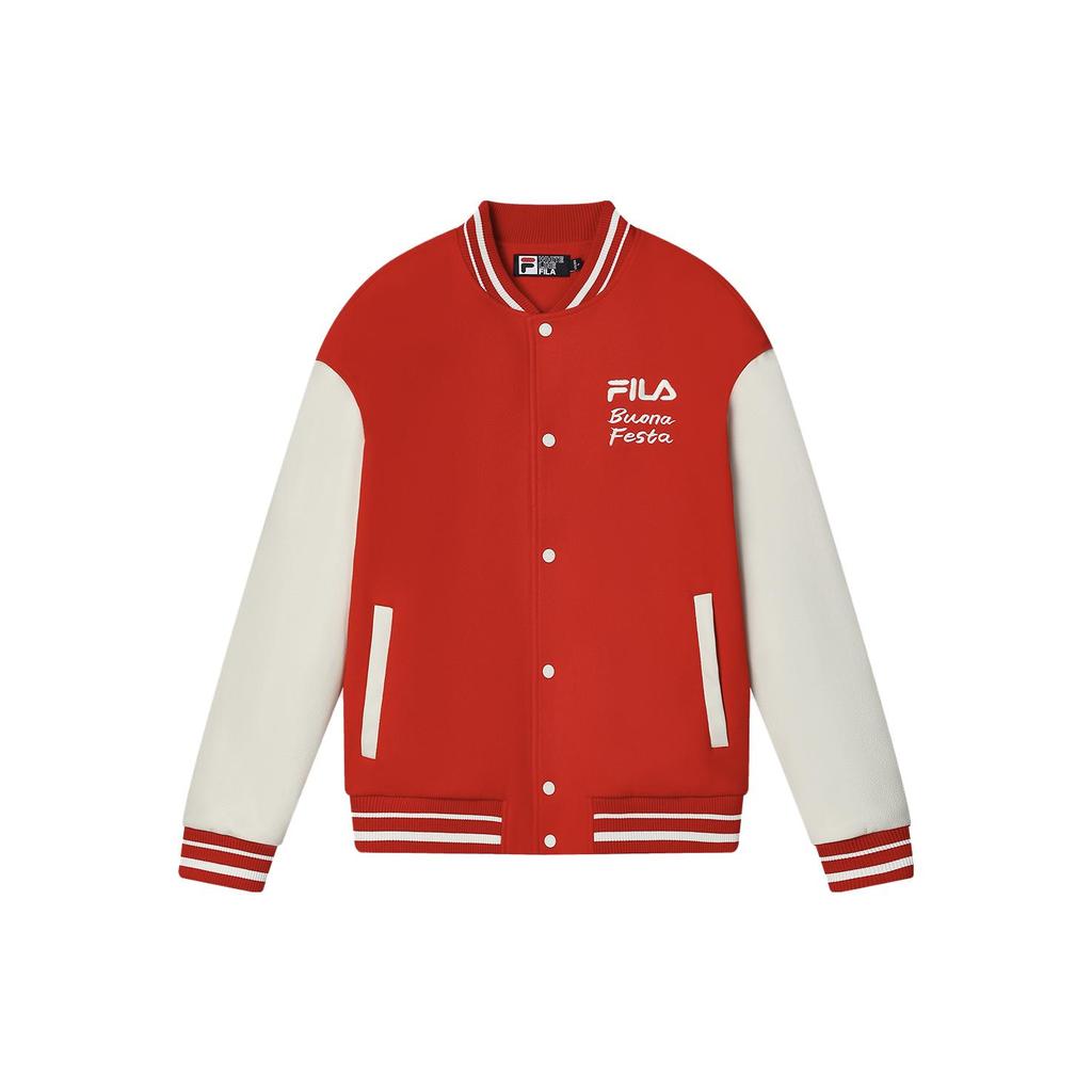 New FILA Puffer Jacket Men's Legend Red F11M419901FRD