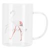350ml Transparent Milk Cup Coffee Mug Tea Drink Glass Drinkware for Home Shop Supplies