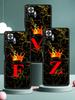Marble Letter Phone Case Cover for Redmi 14C 10C Note 15 14 13 12 10 11 K40 Pro Plus 5G Soft TPU Shockproof Shell Fundas Capas