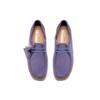 Clarks Originals Wallabee Retro Casual Shoes Women sneakers Purple 261865424