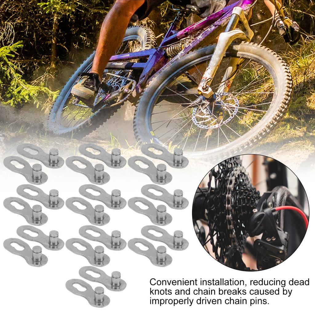 10 Pair 11 Speed Mountain   Chain Buckle Quick Release Cycling Connector Lock