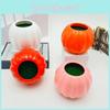 Artificial Pumpkin Flower Container With Foam Insert For Festive Table Arrangements