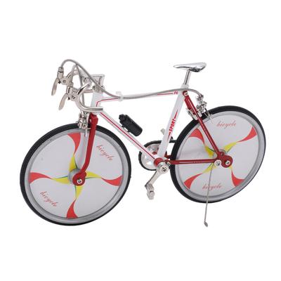 Mini Bike Model Ornament High Simulation Vivid Details Compact Structure Finger Bikes Toys for